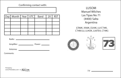 Qsl Cards Templates Qsl Cards Templates 28 Images Qsl Card Template Ebook Making Qsl Cards Qsl Card Template